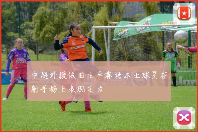 中超外援依旧主导赛场本土球员在射手榜上表现乏力